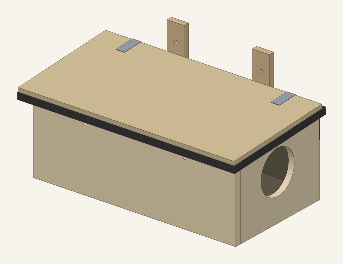 Design 5, Kookaburra box, as a turning 3D model